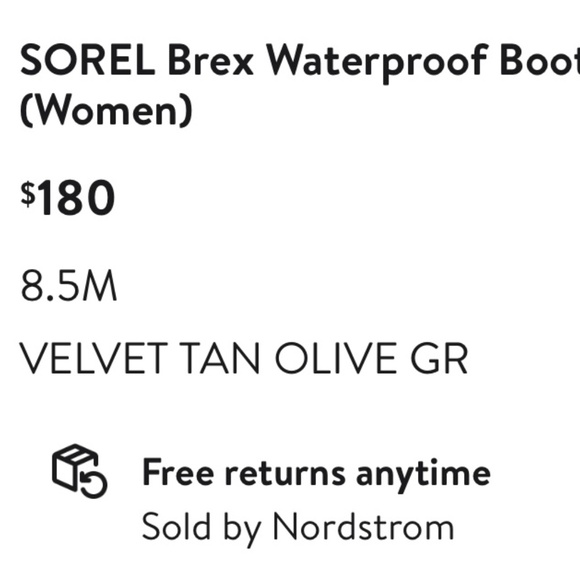 Sorel Brex Waterproof Bootie - Picture 4 of 4